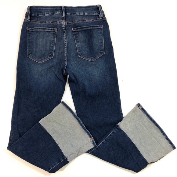 FRAME DENIM Le Crop Mini Boot Reverse Overlock Bottom, 27 - Picture 4 of 7